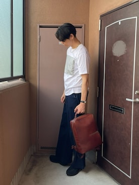 「アイテム（アナログ腕時計）」を使った、MKさん（メンズ・185cm）の夏コーディネート