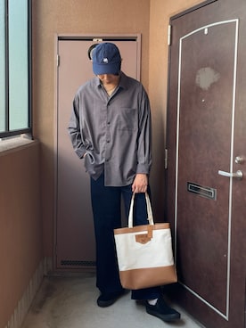 「アイテム（パンツ）」を使った、MKさん（メンズ・185cm）の夏コーディネート