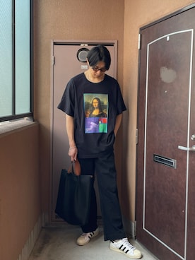 「アイテム（アクセサリー）」を使った、MKさん（メンズ・185cm）の夏コーディネート