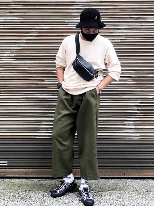 Okapiさんのハットを使ったコーディネート Zozotown