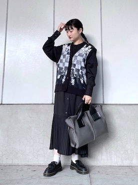 「はじめましてコーデ」｜「アイテム（ワンピース/ドレス）」を使った、earのとみつかさん（レディース・158cm）の春コーディネート