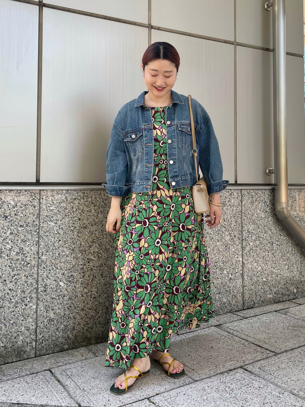 Mila Owen（ミラオーウェン）の「タックフレアGジャン（デニム 