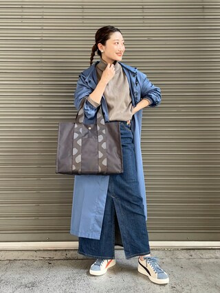 ear PAPILLONNER（イアパピヨネ）の「（WEB限定）撥水柄テープトート