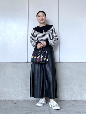 earのとみつかさん（レディース・158cm）の秋コーディネート