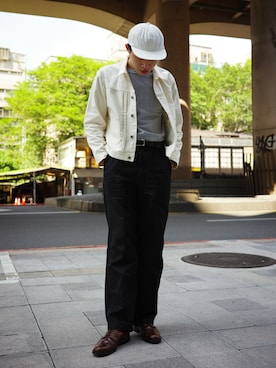 「OLD JOE & CO.（オールドジョーアンドコー）のアイテム」を使った、lan9tsuiiさん（メンズ・180cm）の秋コーディネート