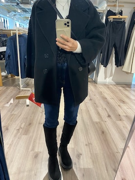 9696mkmkさん（レディース・151cm）の冬コーディネート