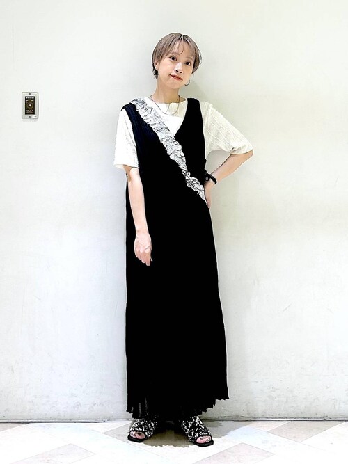 LOWRYS FARM ルミネ横浜maiさんのワンピースを使ったコーディネート 
