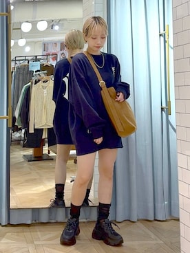 「アイテム（ソックス/靴下）」を使った、まいさん（レディース・154cm・20代）の夏コーディネート