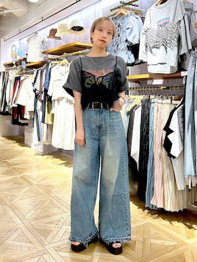 「アイテム（その他トップス）」を使った、まいさん（レディース・154cm・20代）の夏コーディネート