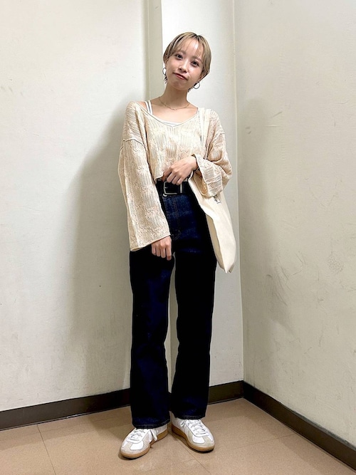 LOWRYS FARM ルミネ横浜まいさんのTシャツ/カットソーを使ったコーディネート - ZOZOTOWN