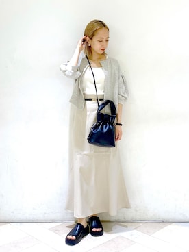 まいさん（レディース・154cm）の春コーディネート