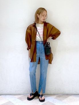 まいさん(レディース・154cm)の夏コーディネート