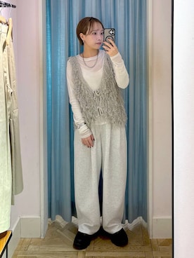 まいさん（レディース・154cm）の冬コーディネート