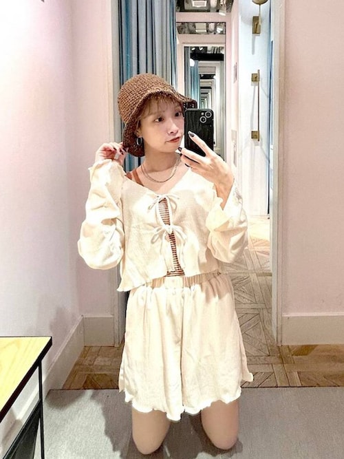 LOWRYSFARM オーシャンパシフィック 上下セット LOWRYS FARM ルミネ横浜maiさんのラッシュガードを使った