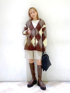 まいさん（レディース・154cm）の秋コーディネート