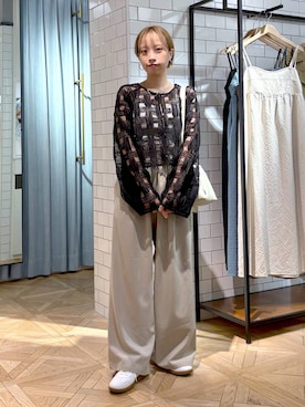 「アイテム（スニーカー）」を使った、まいさん（レディース・154cm・20代）の春コーディネート