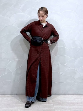 まいさん（レディース・154cm）の冬コーディネート