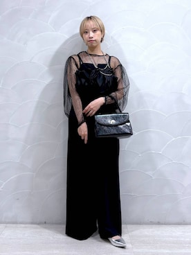 「アイテム（ピアス（両耳用））」を使った、まいさん（レディース・154cm・20代）の秋コーディネート