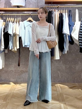 maiさん（レディース・154cm）の春コーディネート