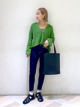 まいさん（レディース・154cm）の春コーディネート