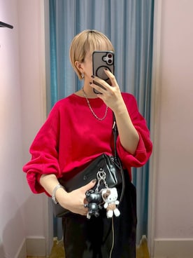 「アイテム（ピアス（両耳用））」を使った、まいさん（レディース・154cm・20代）の秋コーディネート