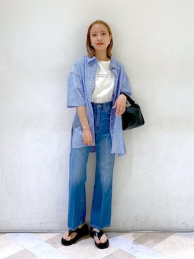 CONEフレアデニムパンツ 283295を使ったショップスタッフの