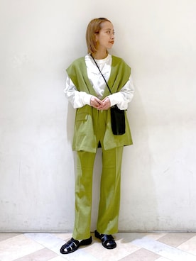 maiさん（レディース・154cm）の春コーディネート