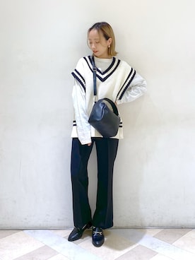 まいさん（レディース・154cm）の春コーディネート