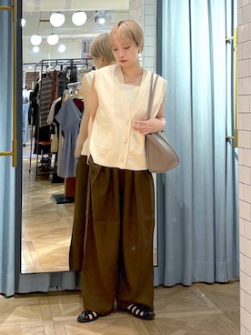 まいさん（レディース・154cm）の夏コーディネート