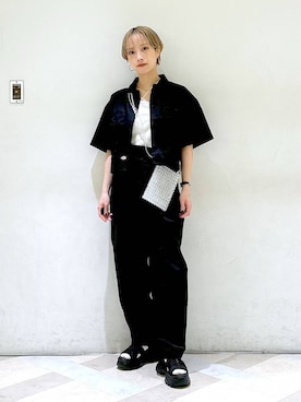 「アイテム（キャミソール）」を使った、まいさん（レディース・154cm）の春コーディネート