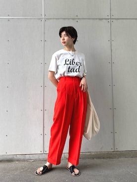 cさん（レディース・165cm）の夏コーディネート