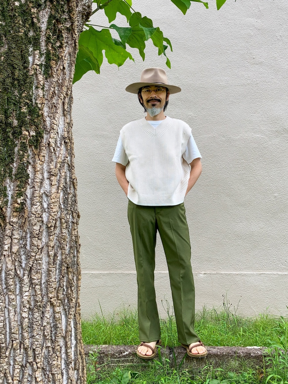 【Khaki's】A田さんの（BRIXTON）を使ったコーディネートの1枚目の写真