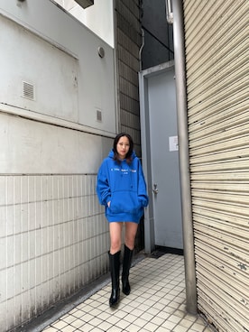 「ootd」｜ENVYM_rioさん（レディース・163cm）の冬コーディネート