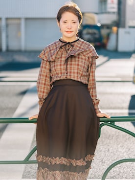 はたさくちゃんさん(レディース・160cm)の冬コーディネート