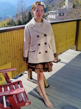 「F i.n.t（フィント）のアイテム（トップス）」を使った、はたさくちゃんさん（レディース・160cm）の春コーディネート