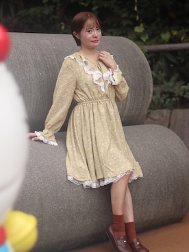 はたさくちゃんさん（レディース・160cm）の秋コーディネート