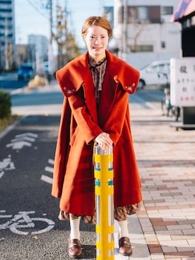 はたさくちゃんさん(レディース・160cm)の冬コーディネート