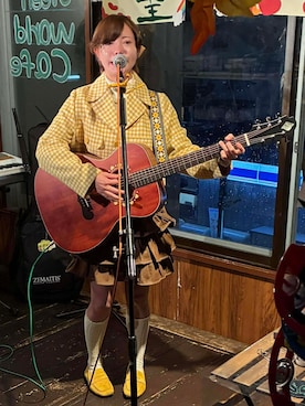 「アイテム（バレッタ/ヘアクリップ）」を使った、はたさくちゃんさん（レディース・160cm）の冬コーディネート