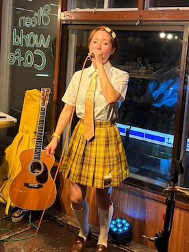 「F i.n.t（フィント）のアイテム」を使った、はたさくちゃんさん（レディース・160cm）の春コーディネート