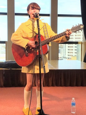 「アイテム（レッグウェア）」を使った、はたさくちゃんさん（レディース・160cm）の冬コーディネート