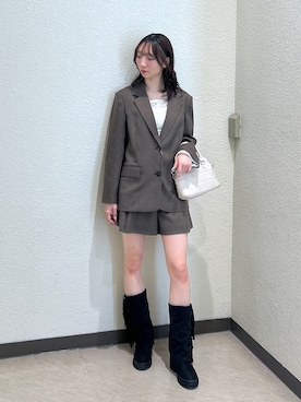 こころさん（レディース・163cm）の秋コーディネート