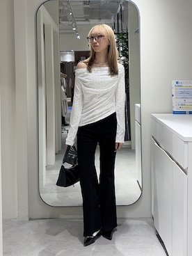「FREE'S MART（フリーズマート）のアイテム（パンツ）」を使った、こころさん（レディース・163cm）の秋コーディネート