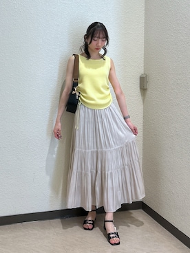 「FREE'S MART（フリーズマート）のアイテム」を使った、こころさん（レディース・163cm）の夏コーディネート