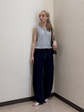 こころさん（レディース・163cm）の夏コーディネート