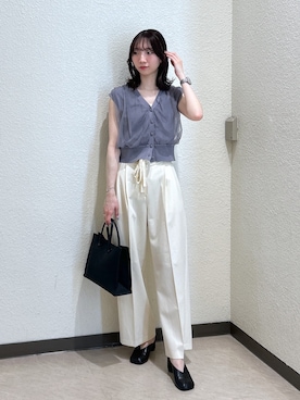 「FREE'S MART（フリーズマート）のアイテム」を使った、こころさん（レディース・163cm）の夏コーディネート