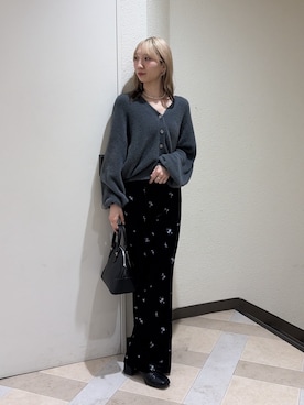 「FREE'S MART（フリーズマート）のアイテム（パンツ）」を使った、こころさん（レディース・163cm）の秋コーディネート