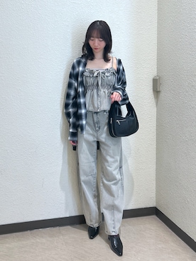 こころさん（骨格ナチュラル・レディース・163cm）の秋コーディネート
