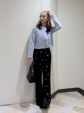 「FREE'S MART（フリーズマート）のアイテム（パンツ）」を使った、こころさん（レディース・163cm）の秋コーディネート