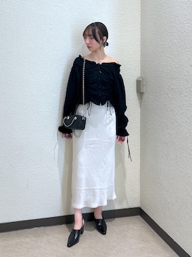 こころさん（骨格ナチュラル・レディース・163cm）の秋コーディネート