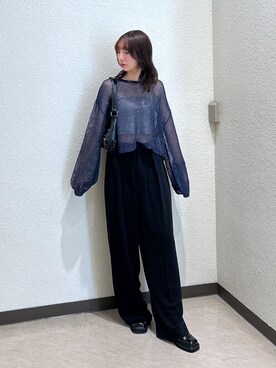 こころさん（骨格ナチュラル・レディース・163cm）の秋コーディネート